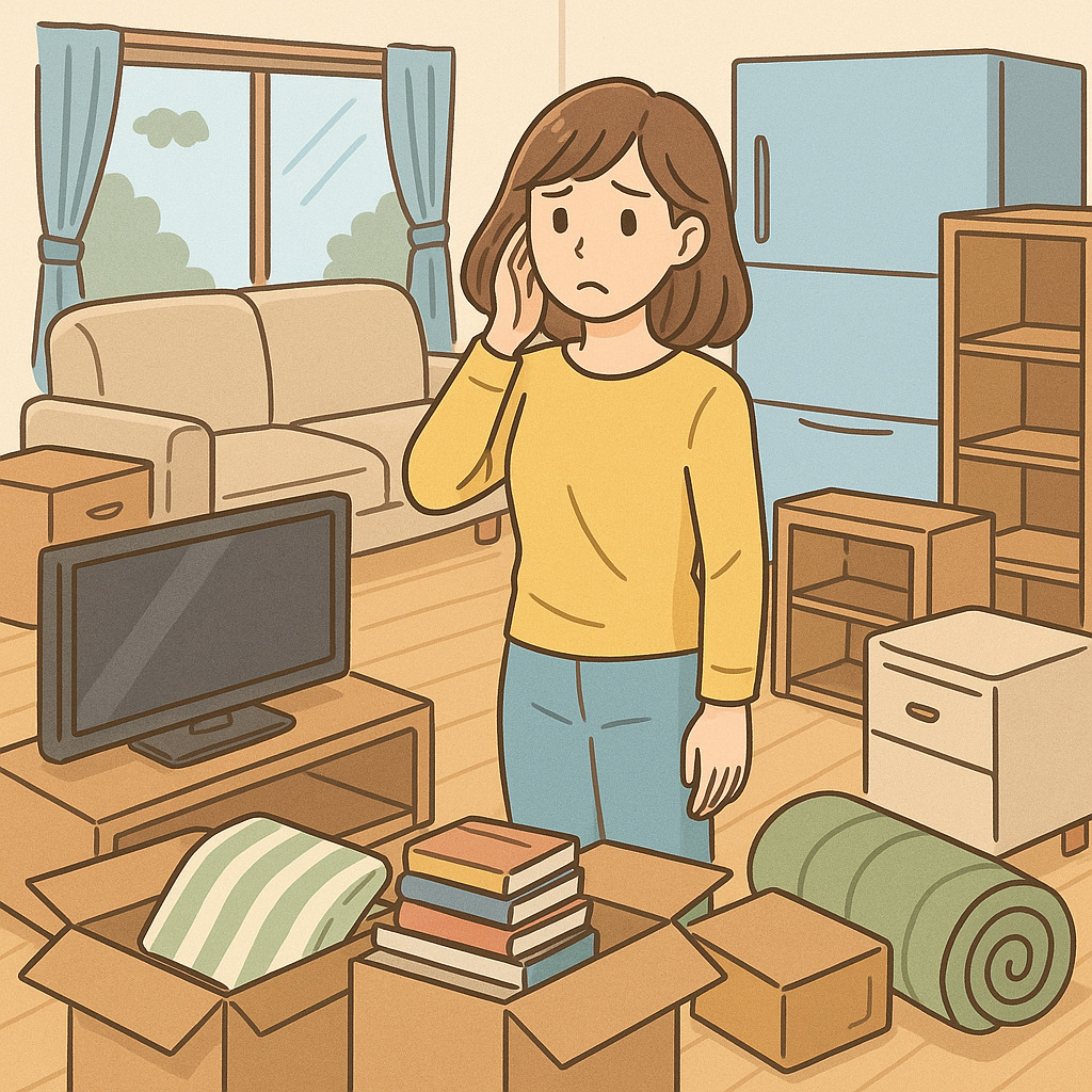 【大野城市】引越し時の不用品はまとめて回収｜即日対応・安心サポート